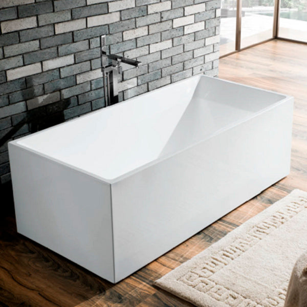 Badekar - Quadro Slim 120 Blank