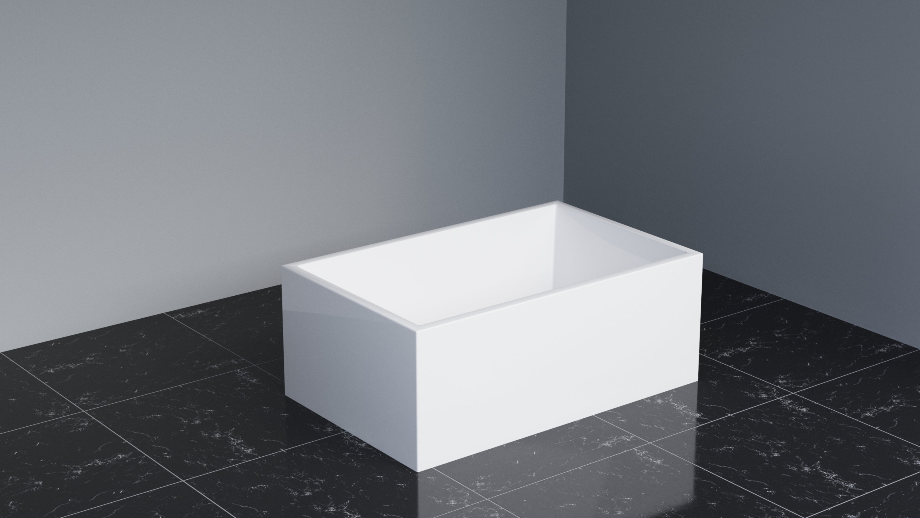 Badekar - Quadro Slim 110 Blank