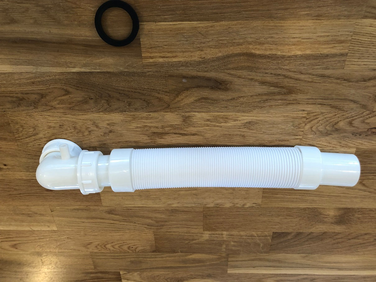 Afløbsslange uden vandlås