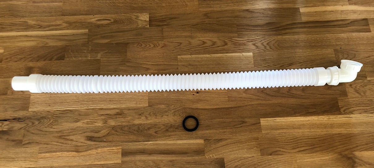 Afløbsslange uden vandlås