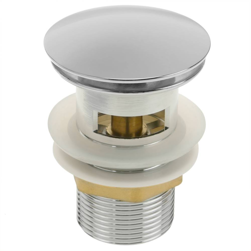 Bundprop krom med overløb